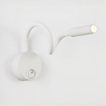 Flexible Wall-Mounted LED Reading Light with Switch – Adjustable 360° Bedside Wall Lamp 2