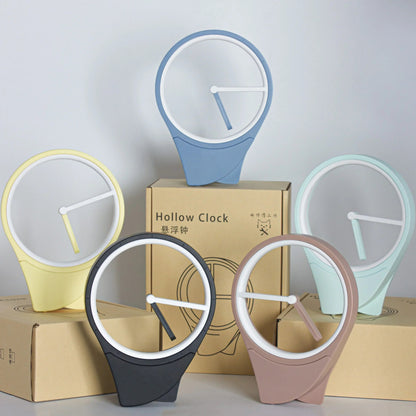 Floating LED Clock with Modern Design and USB Power – Unique Timepiece for Creative Interiors 4