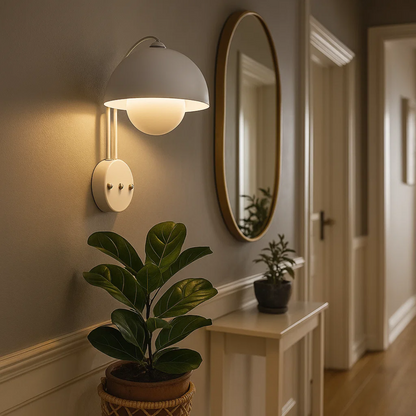 Floral LED Wall Lamp – Energy-Efficient Decorative Wall Sconce Lighting for Serene Ambiance 4