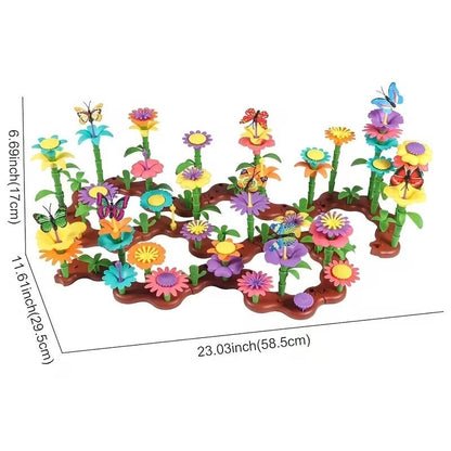 Flower Building Blocks Set – Educational STEM Toy