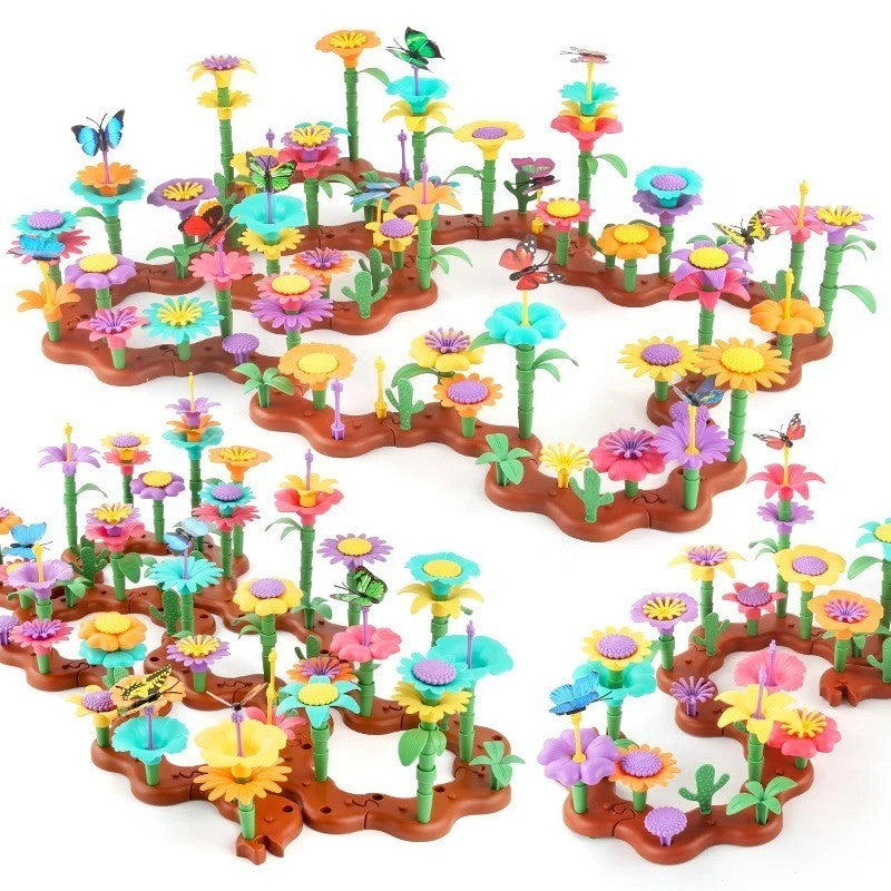 Flower Building Blocks Set – Educational STEM Toy