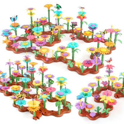 Flower Building Blocks Set – Educational STEM Toy