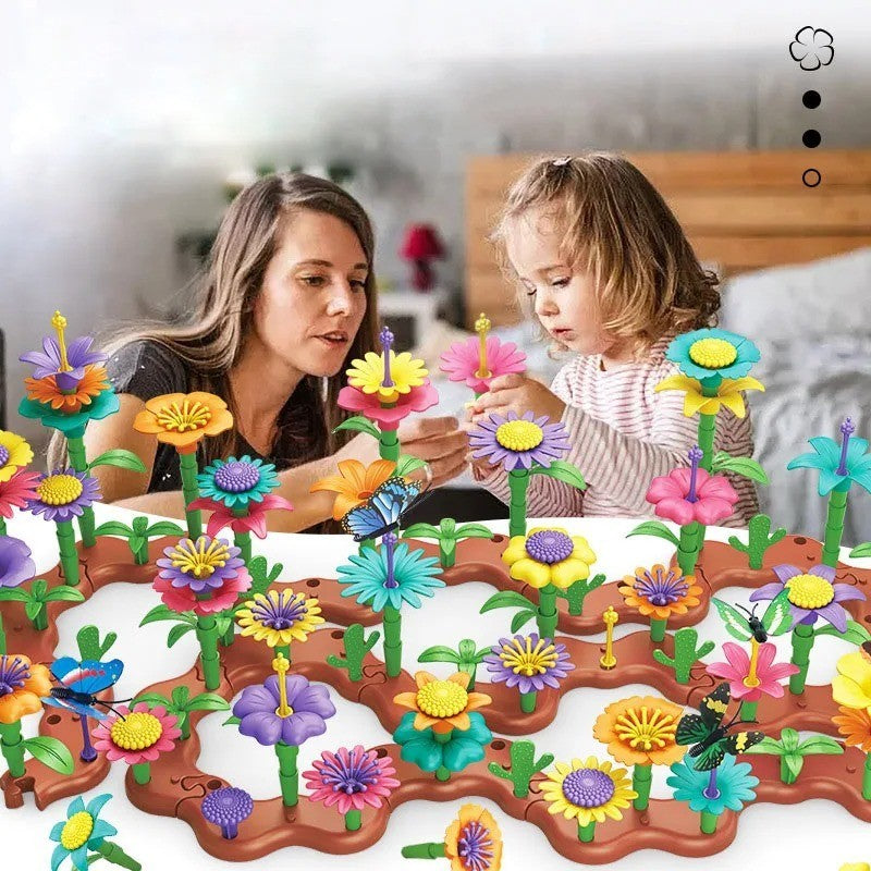Flower Building Blocks Set – Educational STEM Toy