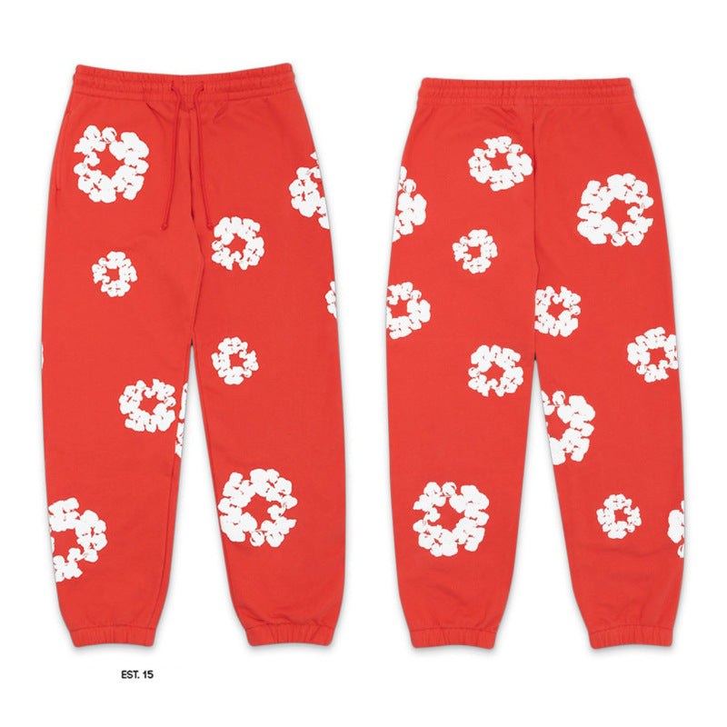 Casual Floral Sport Tracksuit