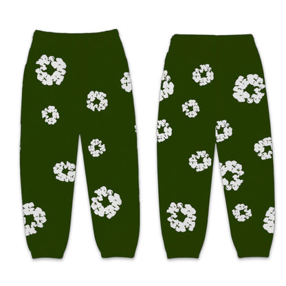 Casual Floral Sport Tracksuit