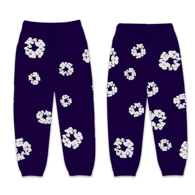 Casual Floral Sport Tracksuit