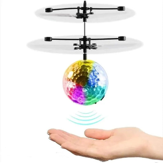 Colorful LED Globe Ball with Sensor Control and USB Charging - Pexav