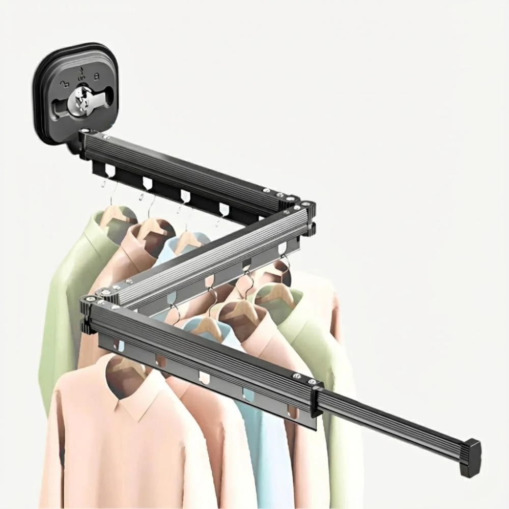 Compact Collapsible Dryer with Strong Suction Base - Pexav