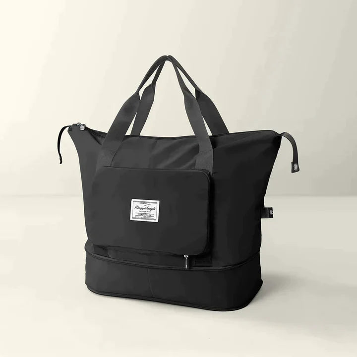 Collapsible Luggage Bag - Compact Portable with Multiple Pockets