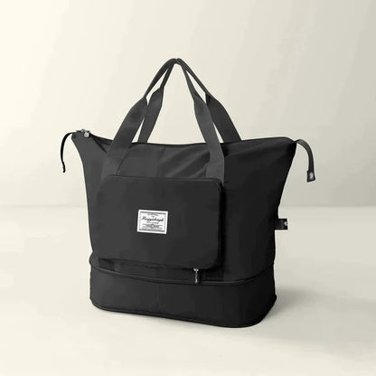Collapsible Luggage Bag - Compact Portable with Multiple Pockets