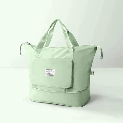 Collapsible Luggage Bag - Compact Portable with Multiple Pockets