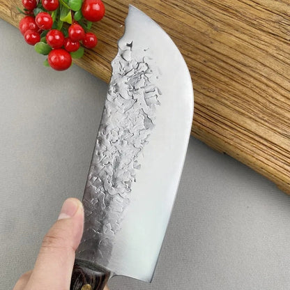 Forged Stainless Steel Cleaver Knife for Meat Cutting