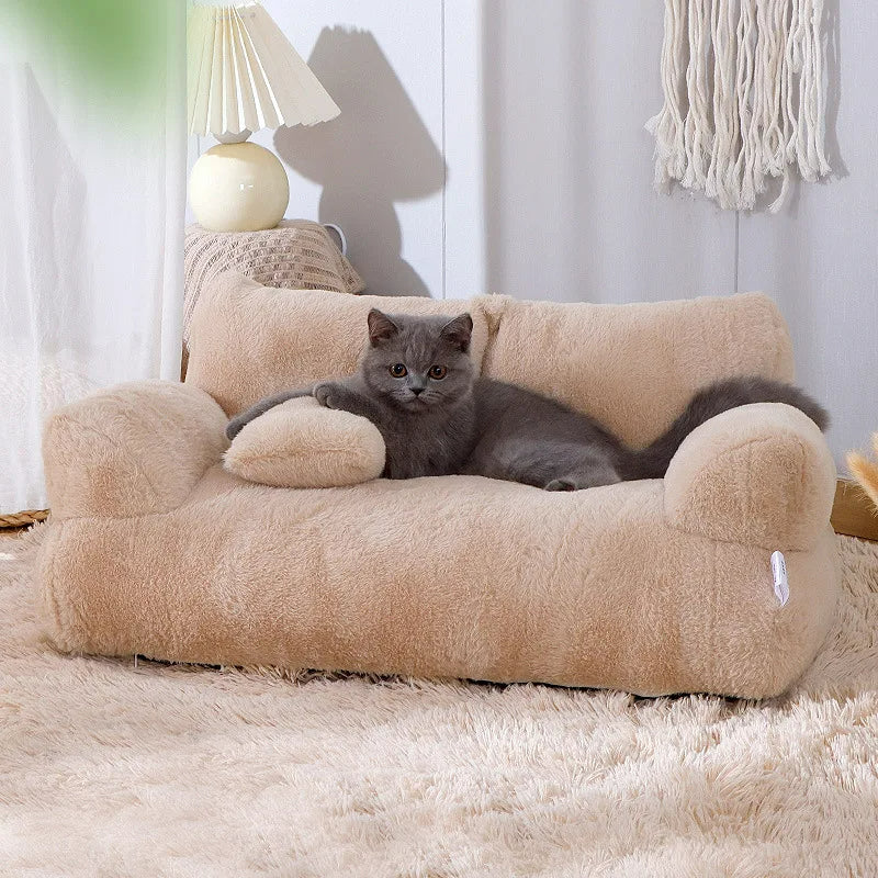 Comfortable Big Cushion Pet Bed - Pexav