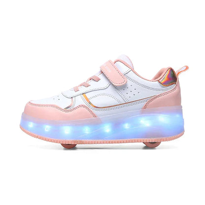 Comfortable LED Light Up Kids Sneakers - Pexav