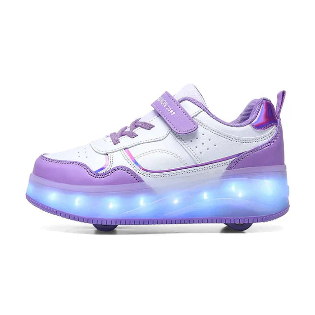 Comfortable LED Light Up Kids Sneakers