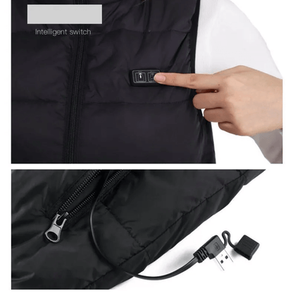 Warm USB Heated Jacket for Men and Women