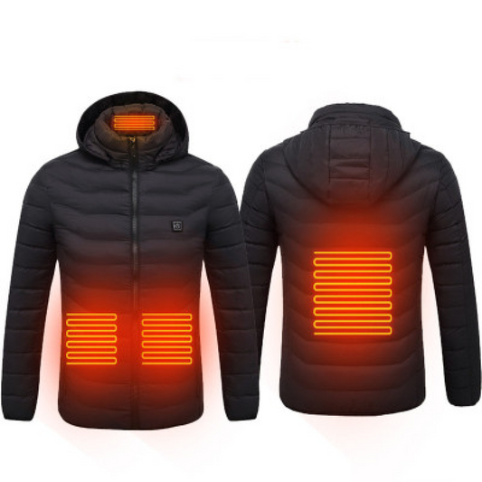 Warm Waterproof Battery Heated Jacket - Pexav