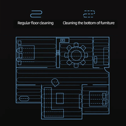 Smart Wi-Fi Robot Vacuum Cleaner and Mop