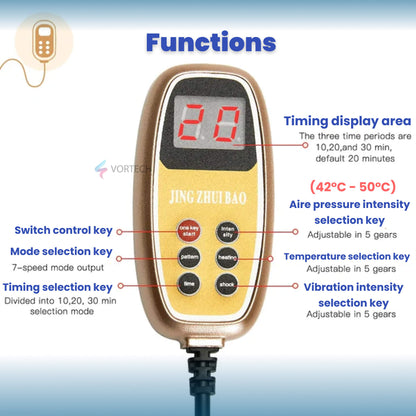 Compact Electric Neck Massager for Pain Relief