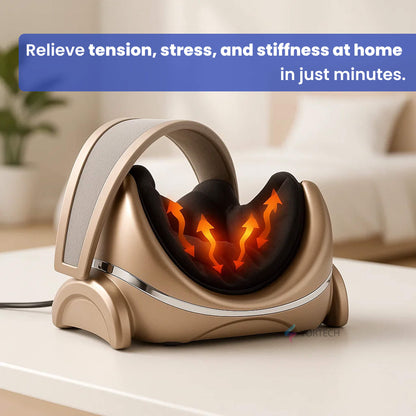 Compact Electric Neck Massager for Pain Relief