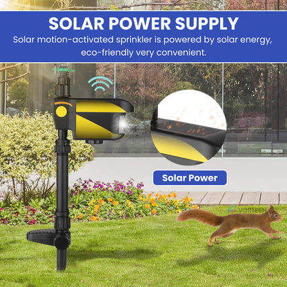 Automatic Outdoor Sprinkler with Pest Repellent Sensor