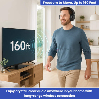 Comfortable Wireless Home Theater Headphones