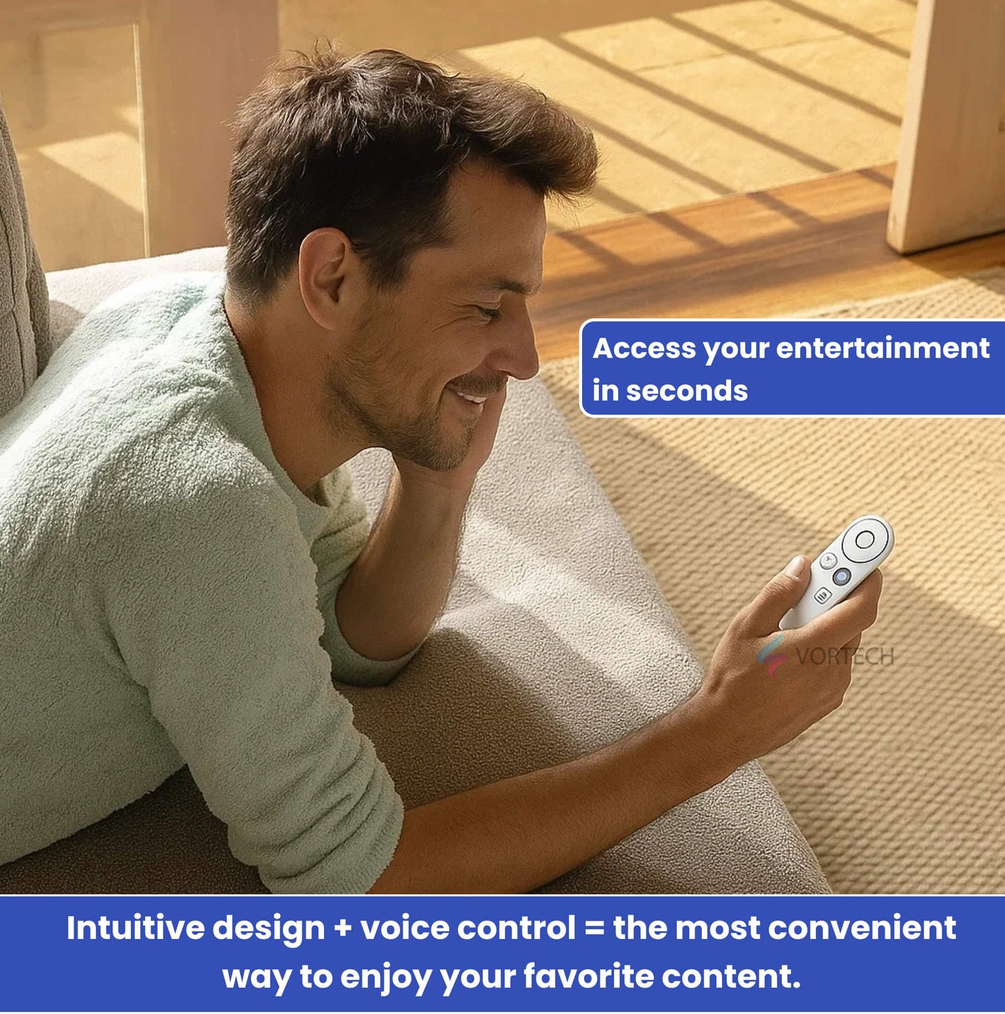 Simple Chromecast 4 Control Remote for Easy Streaming