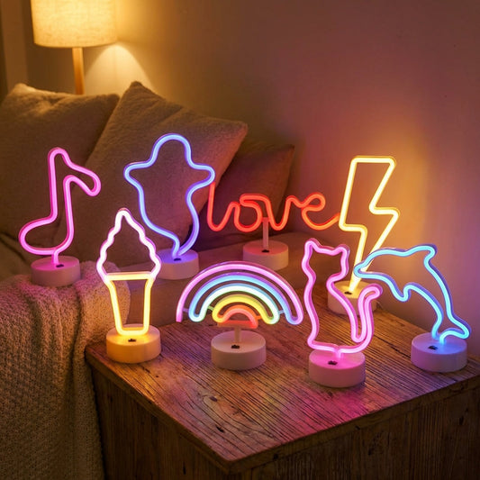 Trendy Floor Standing Neon Light - Pexav
