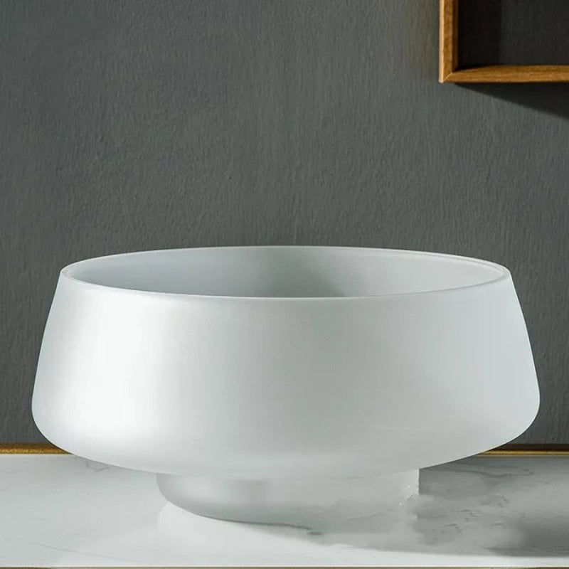 Frosted Glass Vase Nordic Style Home Decor