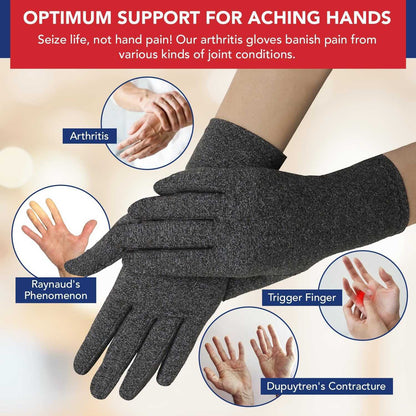 Full-Finger Arthritis Compression Gloves for Enhanced Joint Support