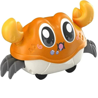 Fun Moving Crab Toy for Active Play, Double Loop Running, Crawling Game, Safe for 6 Months+