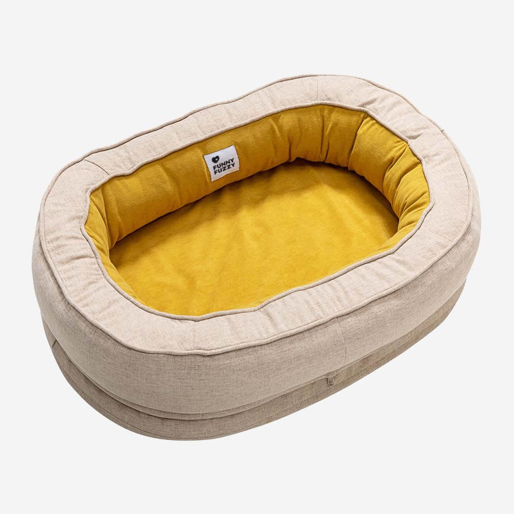 Plush Comfortable Supportive Pet Bed