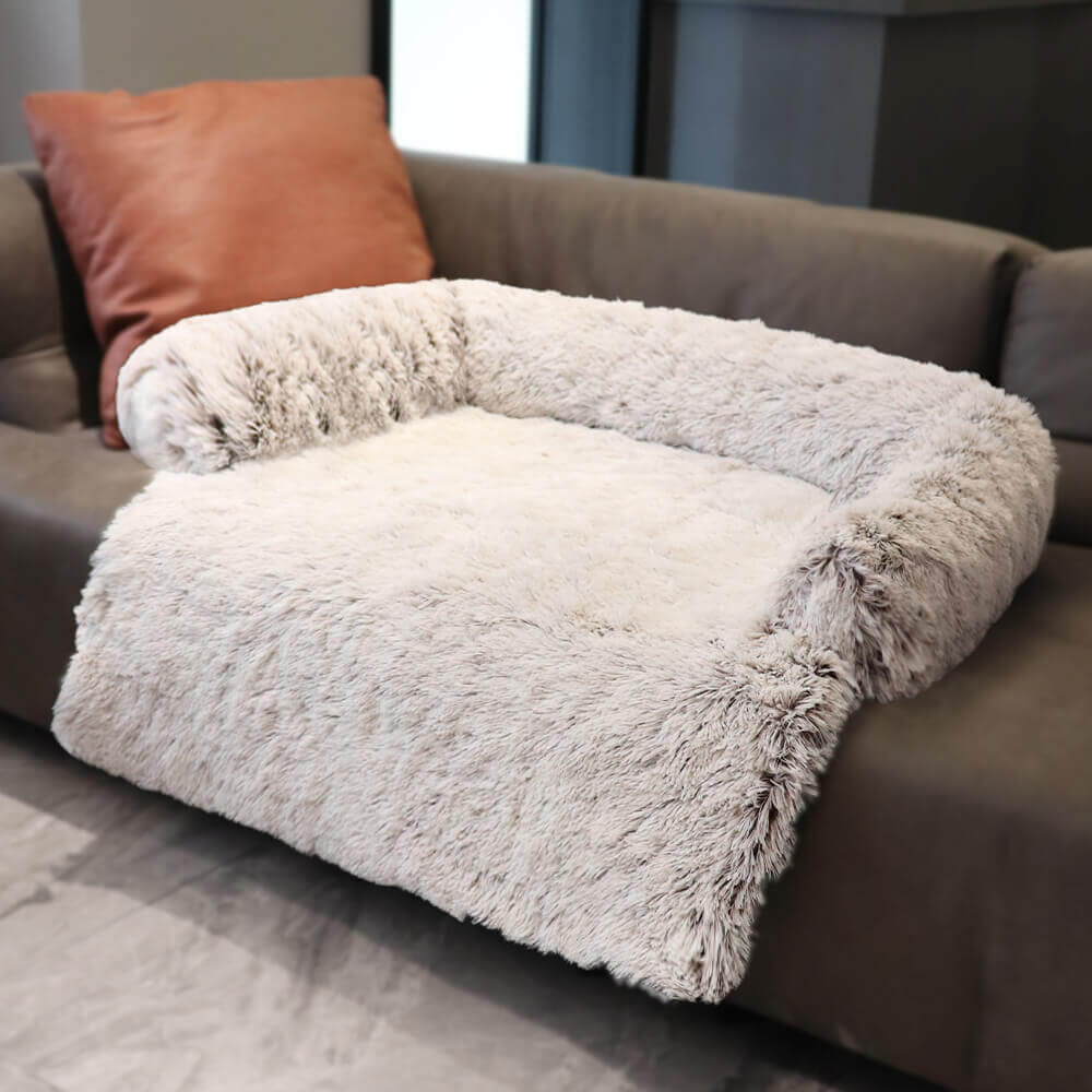 Comfortable Pet Sofa Bed - Plush Headrest