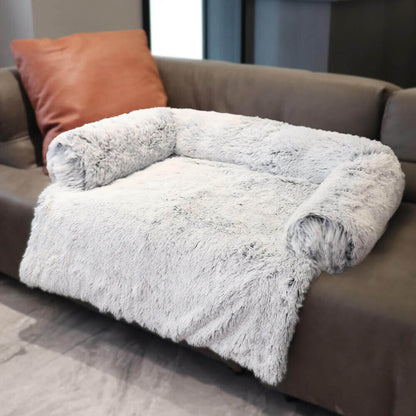 Comfortable Pet Sofa Bed - Plush Headrest