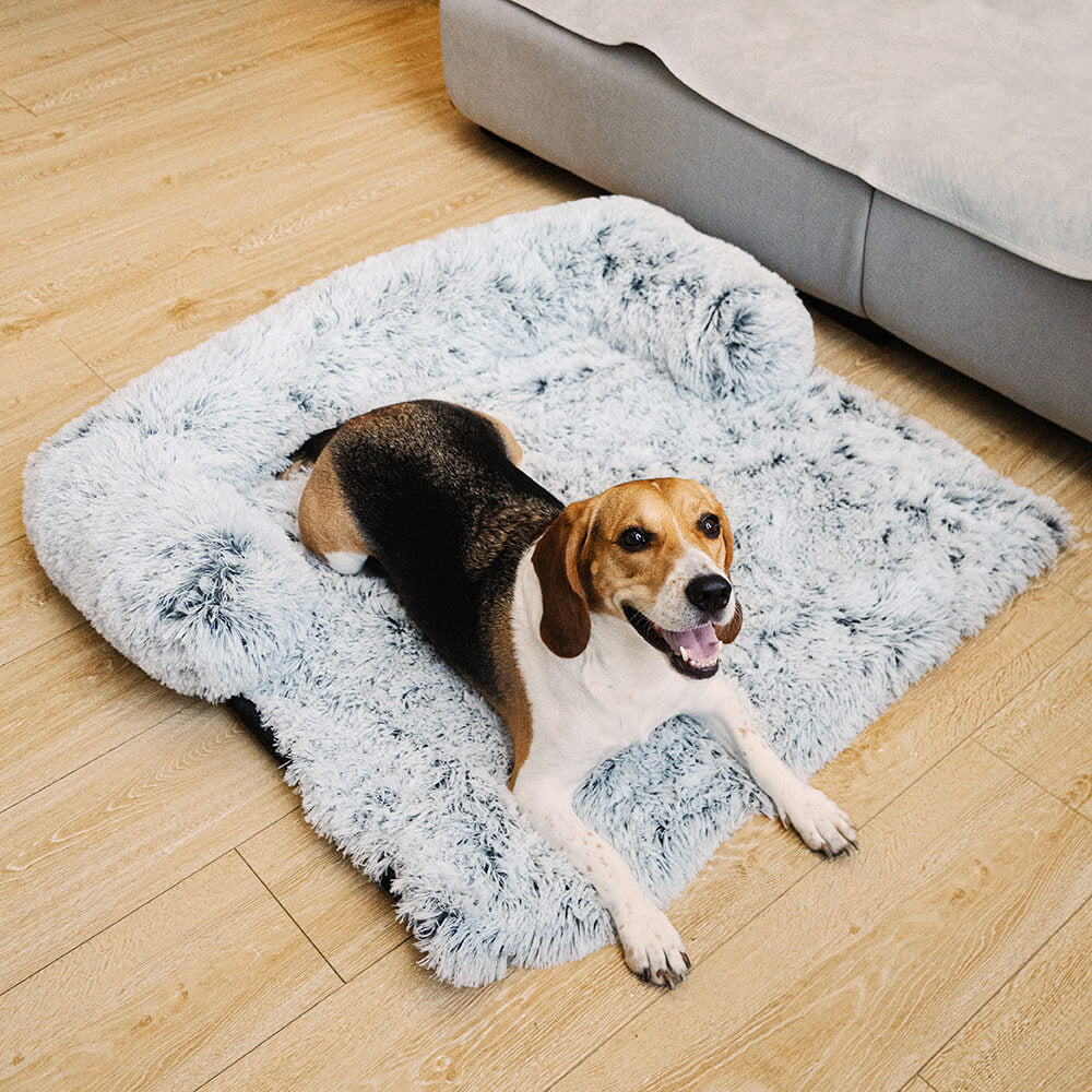 Comfortable Pet Sofa Bed - Plush Headrest