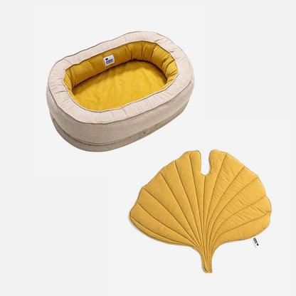 Fun Pet Blanket with Plush Dog Bed Cute Dog Accessories