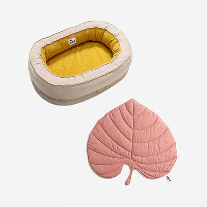 Fun Pet Blanket with Plush Dog Bed Cute Dog Accessories