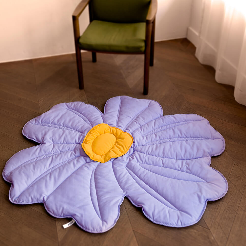 Large Floral Pet Blanket Throw