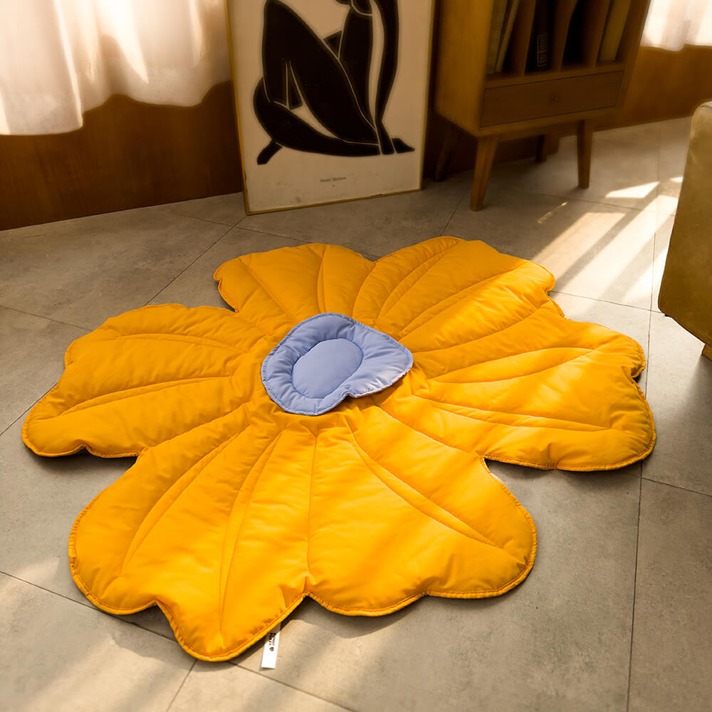 Large Floral Pet Blanket Throw