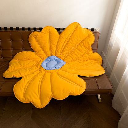 Large Floral Pet Blanket Throw