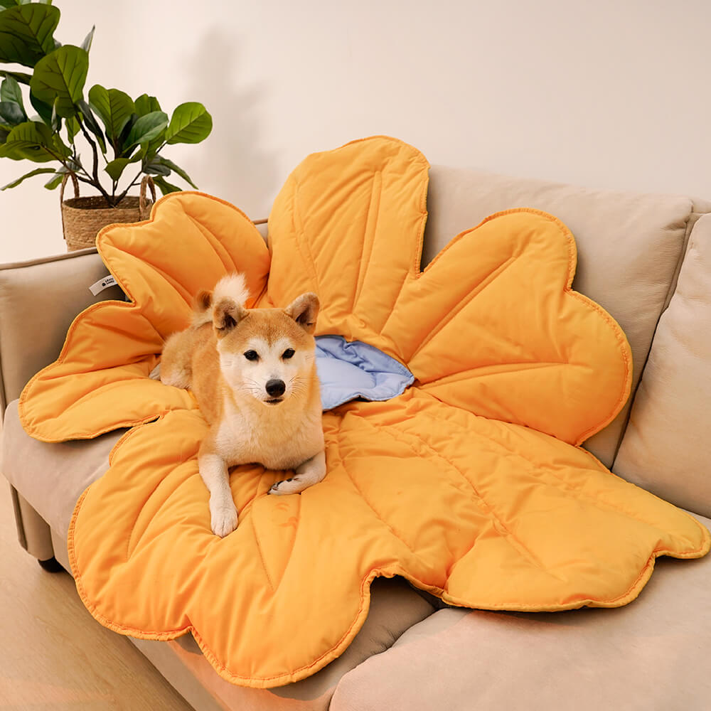 Large Floral Pet Blanket Throw