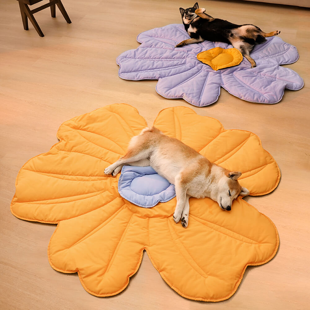 Large Floral Pet Blanket Throw - Pexav