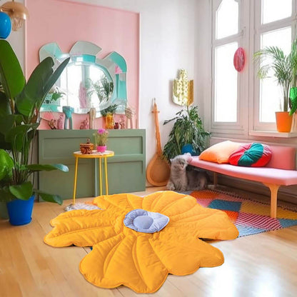 Large Floral Pet Blanket Throw