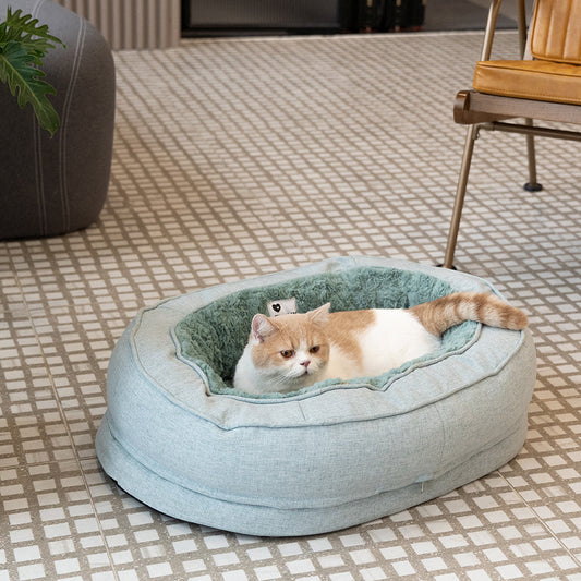 Plush Comfortable Supportive Pet Bed - Pexav