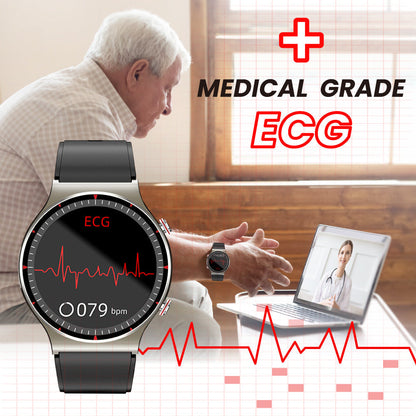 Advanced Fitness Tracker with ECG and Heart Rate Monitor