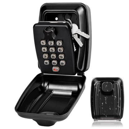 Secure Locking Key Storage Box - Pexav