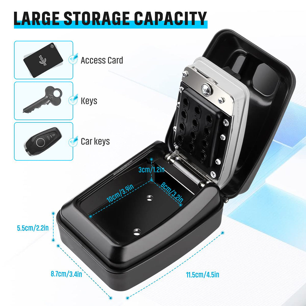 Secure Locking Key Storage Box