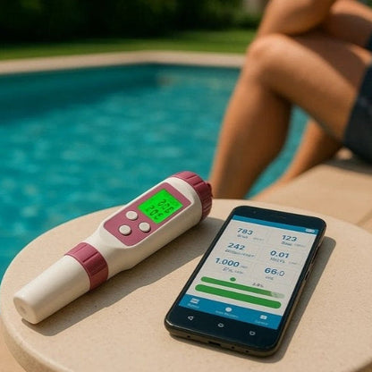 Accurate Pool Water Test Kit pH Chlorine Meter