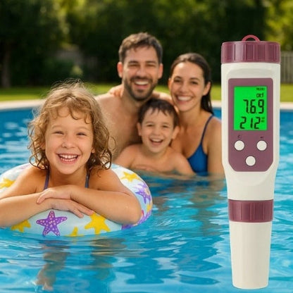 Accurate Pool Water Test Kit pH Chlorine Meter