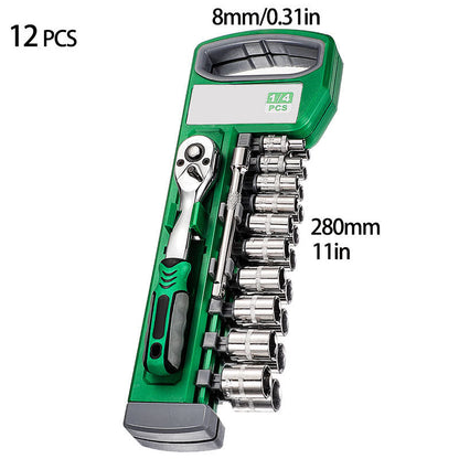 Adjustable Tool Socket Wrench Set